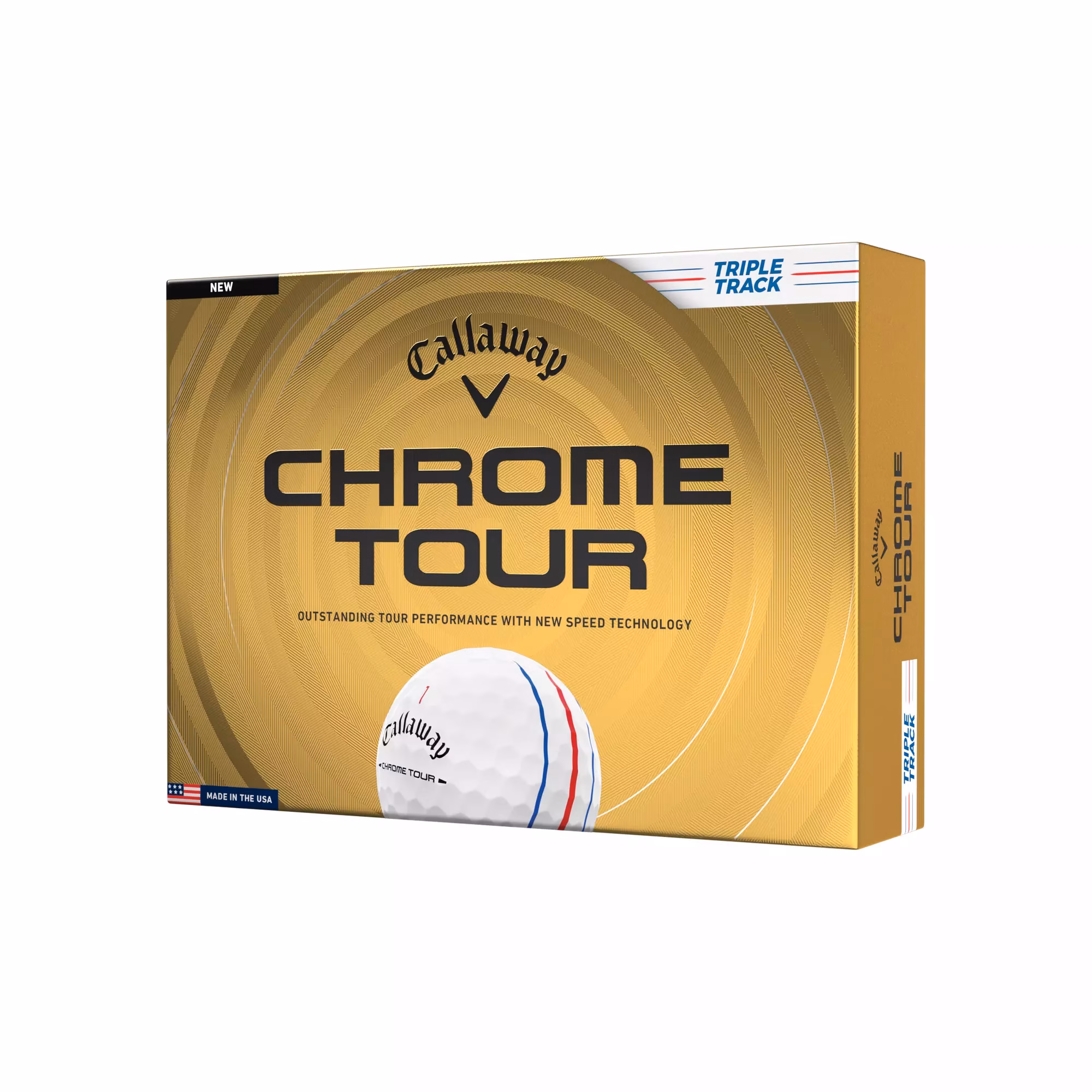 Callaway Chrome Tour Golf Balls - Triple Track