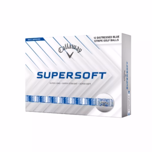 Callaway SuperSoft Golf Balls - Distressed Stripe