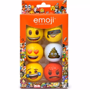 Golf SUPPLY HOUSEEmoji Golf Balls - 6 Pack