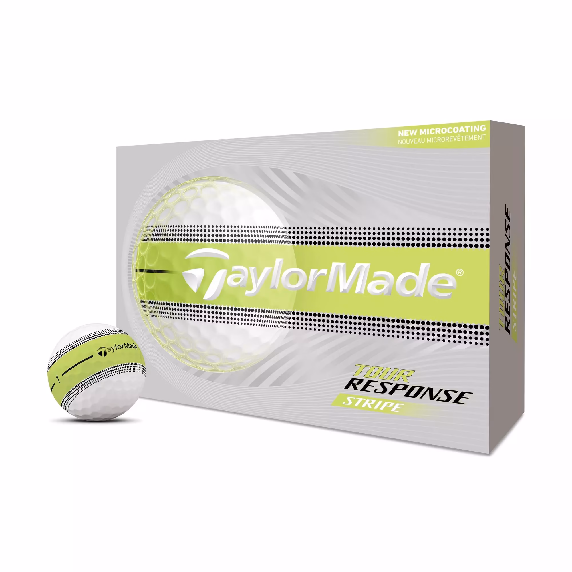 Taylormade Tour Response Golf Balls - Stripe
