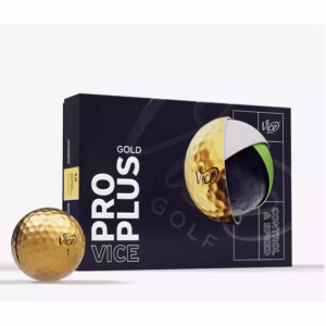 Vice Limited Edition - Pro Plus Golf Balls - Gold