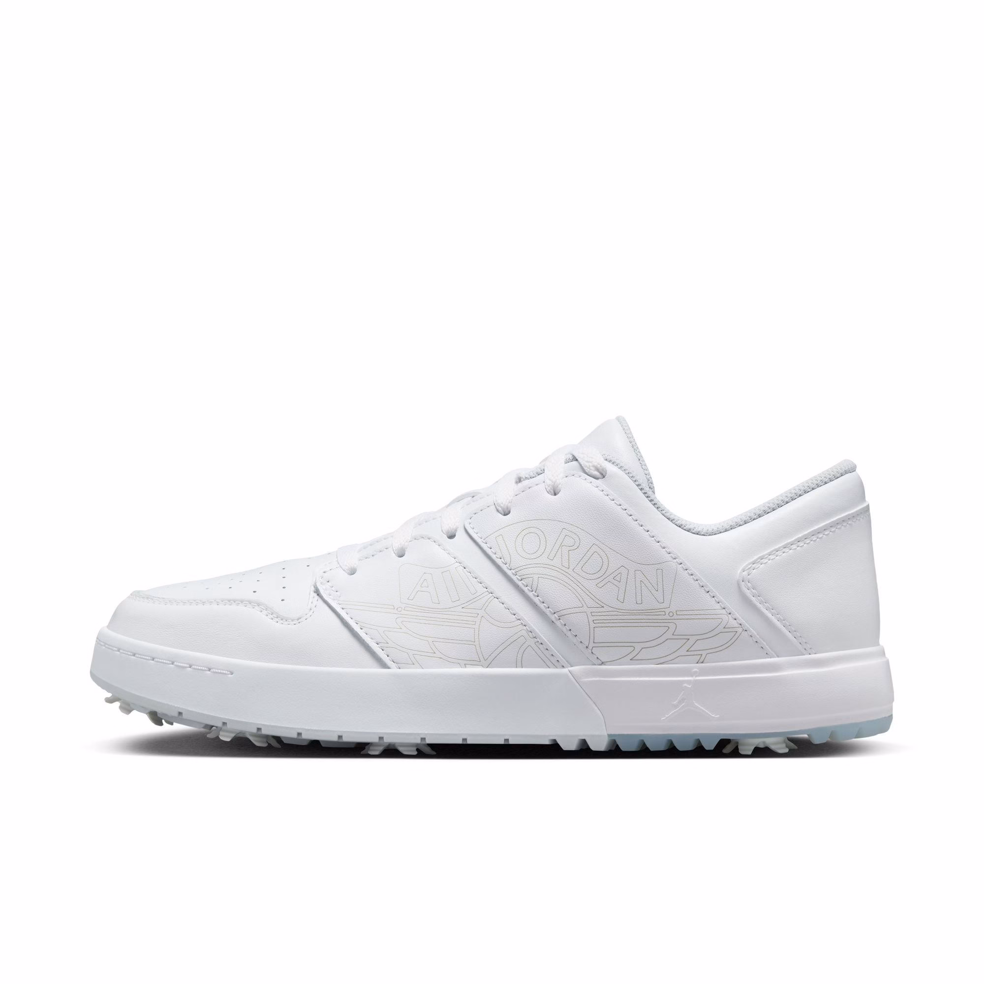 JORDANPrior Generation - Jordan NU Retro Low G Spiked Golf Shoe - White