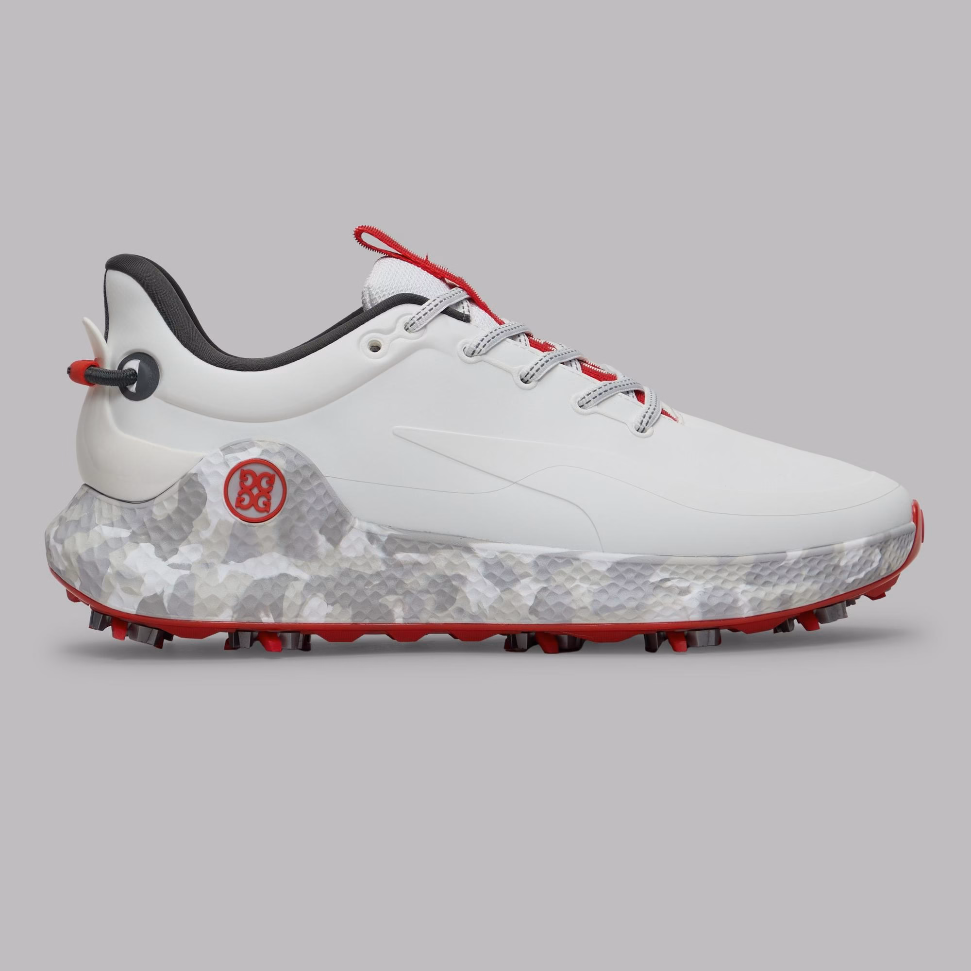 G/FOREMen's MG4+ O2 G/LOCK Spiked Golf Shoe - White/Red