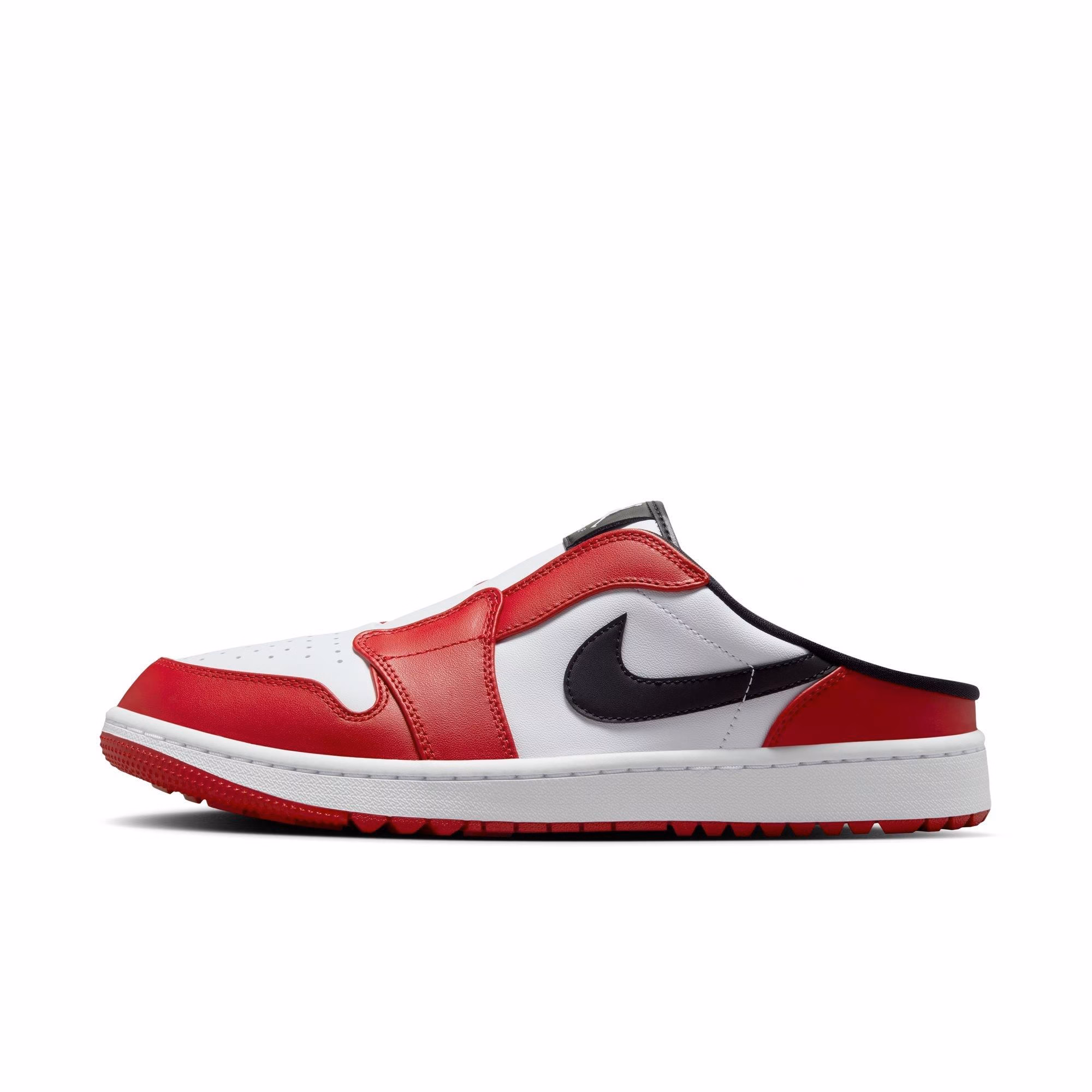 JORDANAir Jordan Mule Spikeless Golf Shoe - White/Red/Black