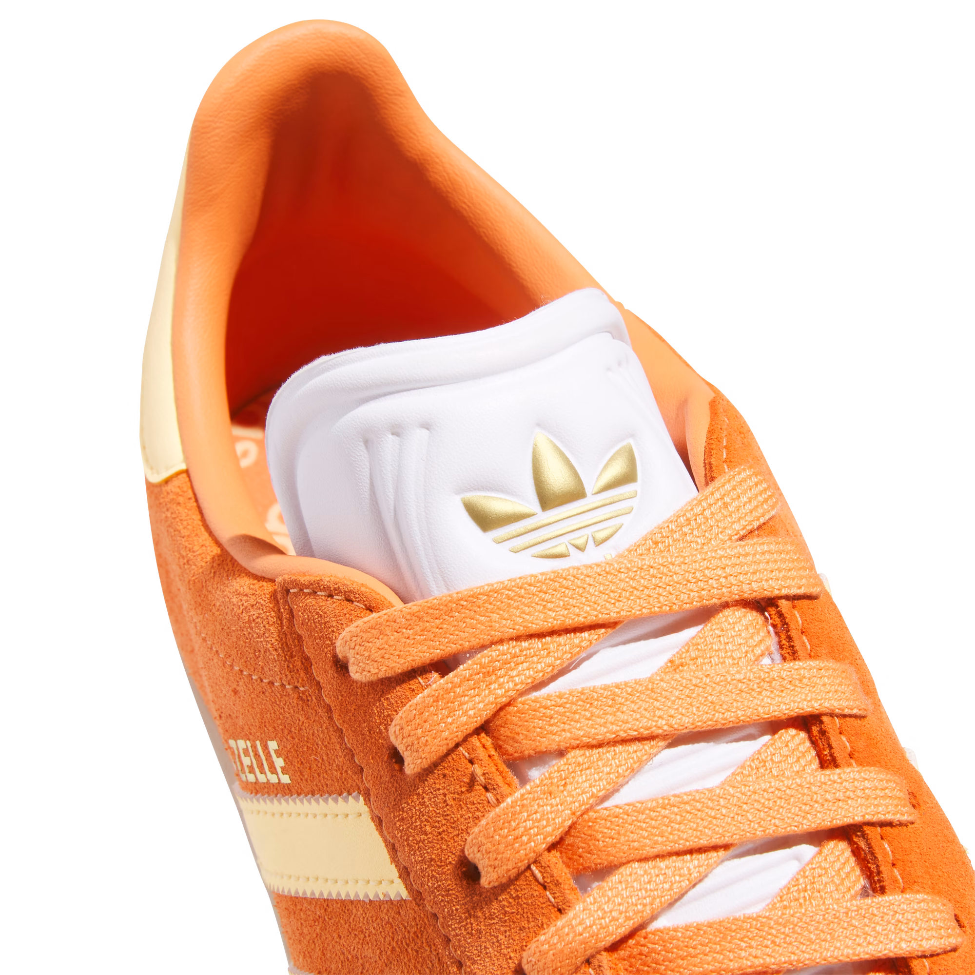 ADIDASMen's Gazelle Spikeless Golf Shoe - Orange/Yellow