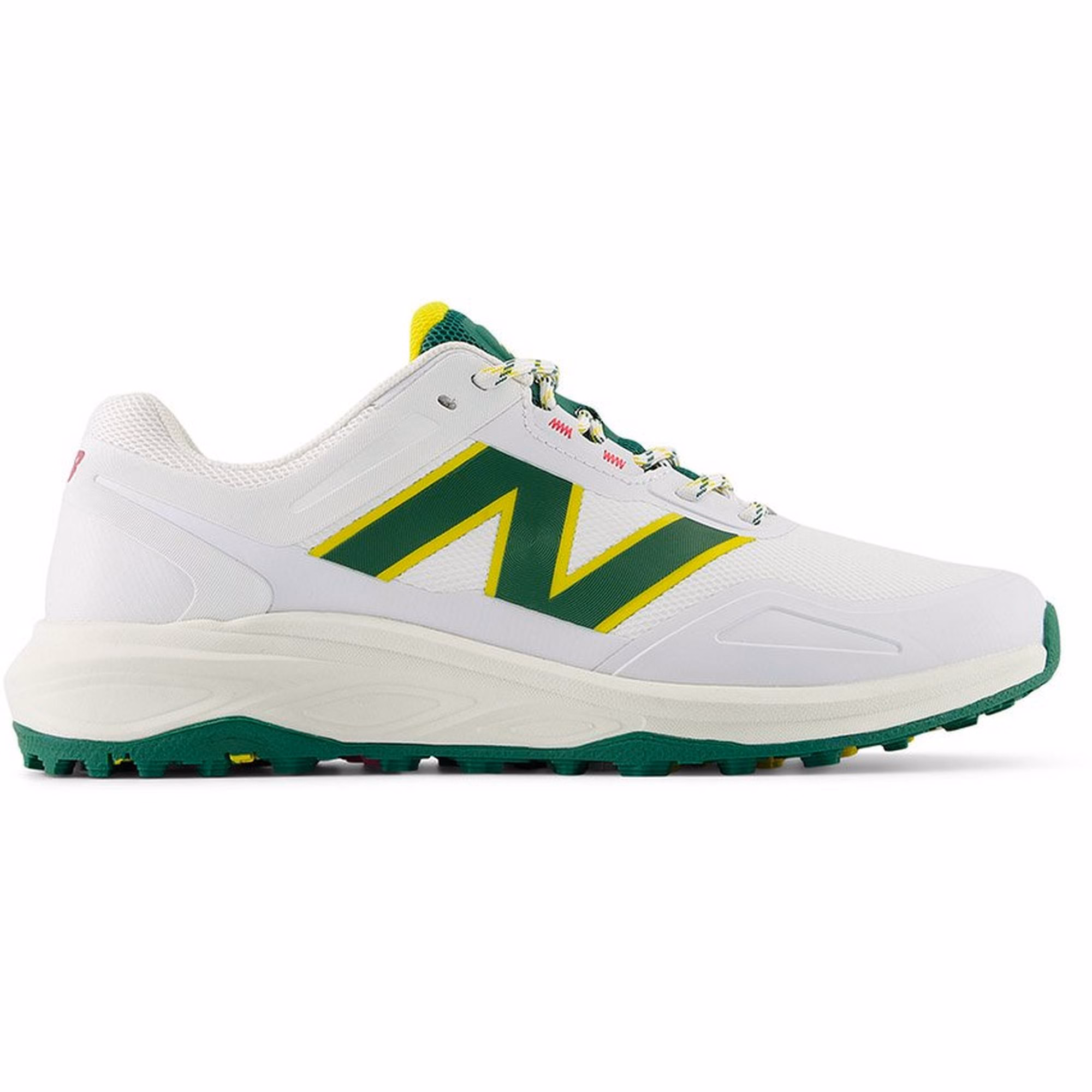 NEW BALANCEMen's Fresh Foam Contend V3 Spikeless Golf Shoe - White/Green