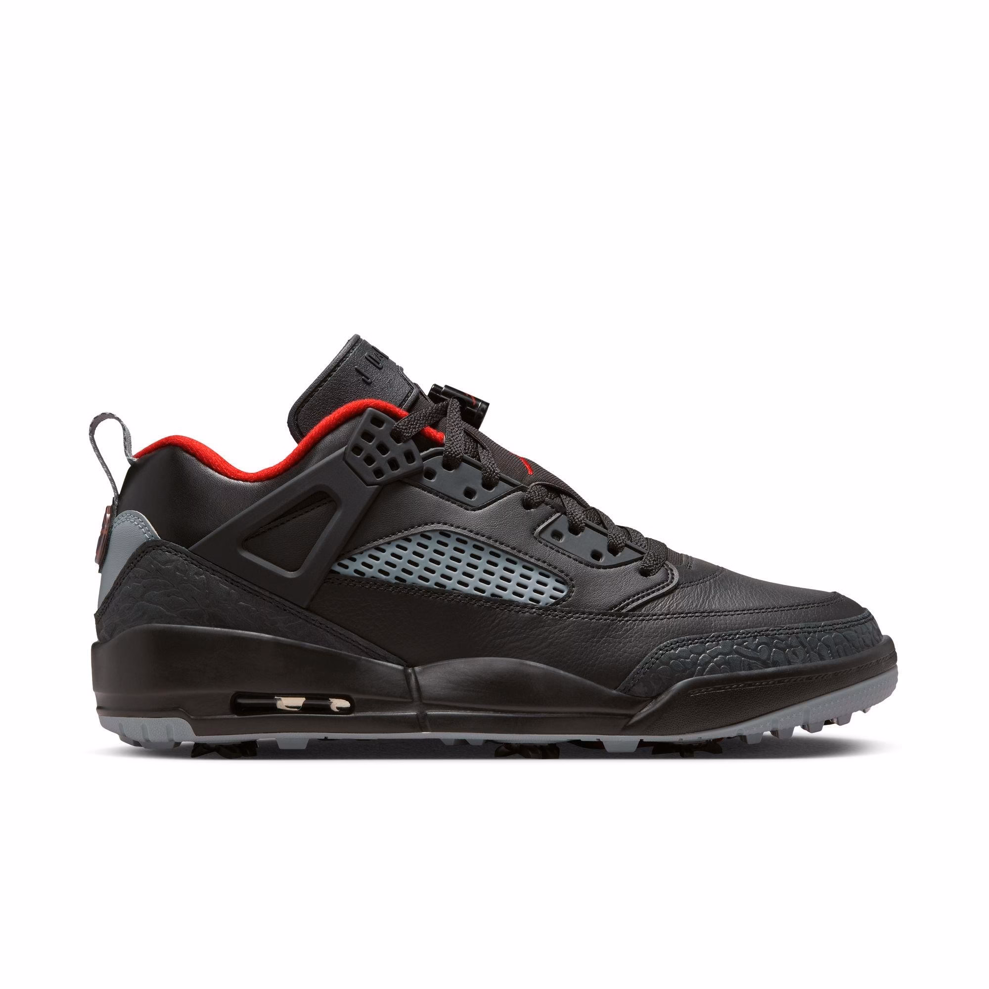 JORDANAir Jordan Spizike Spiked Golf Shoe - Black/Red