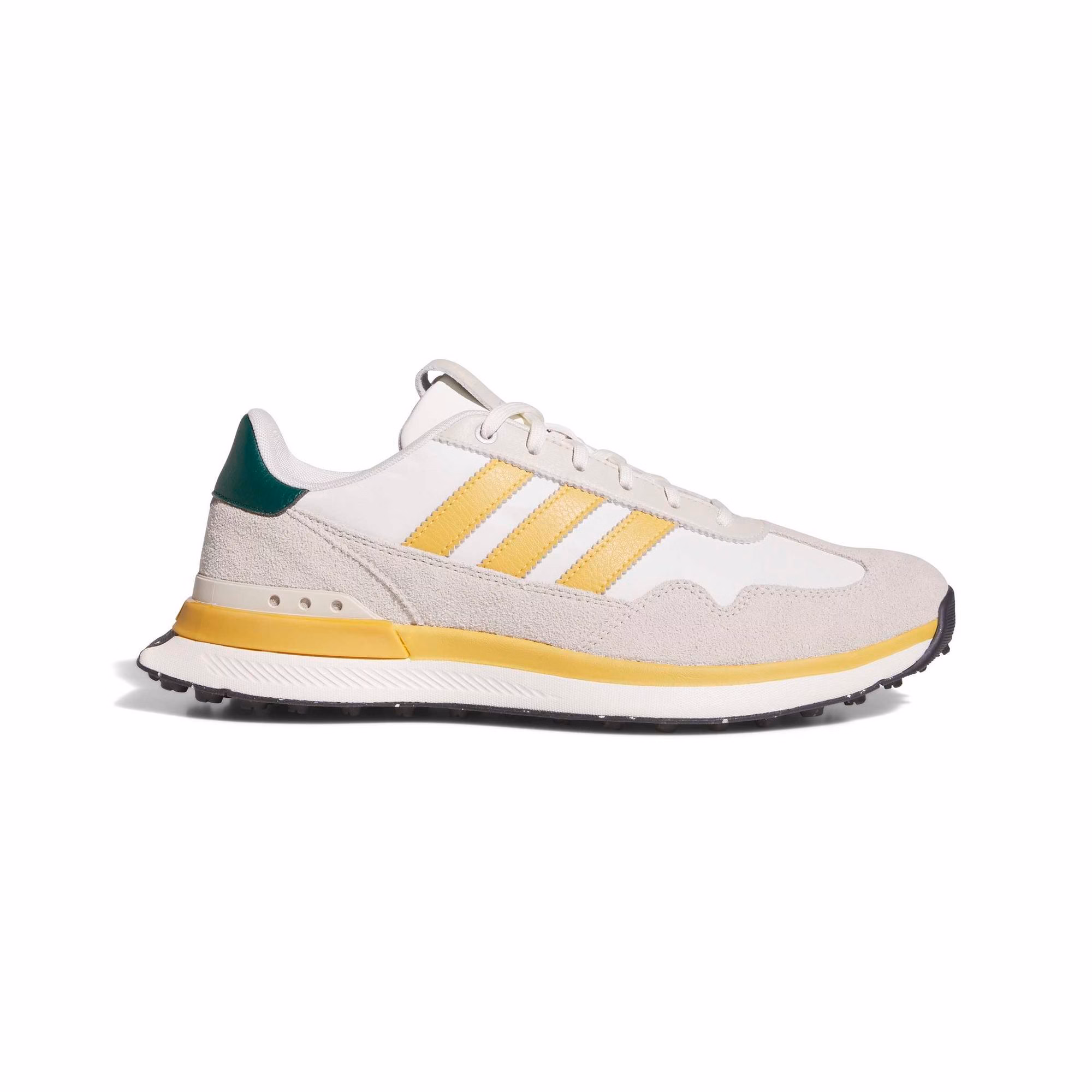 ADIDASMen's S2G 26 Spikeless Golf Shoe - Off-White/Yellow