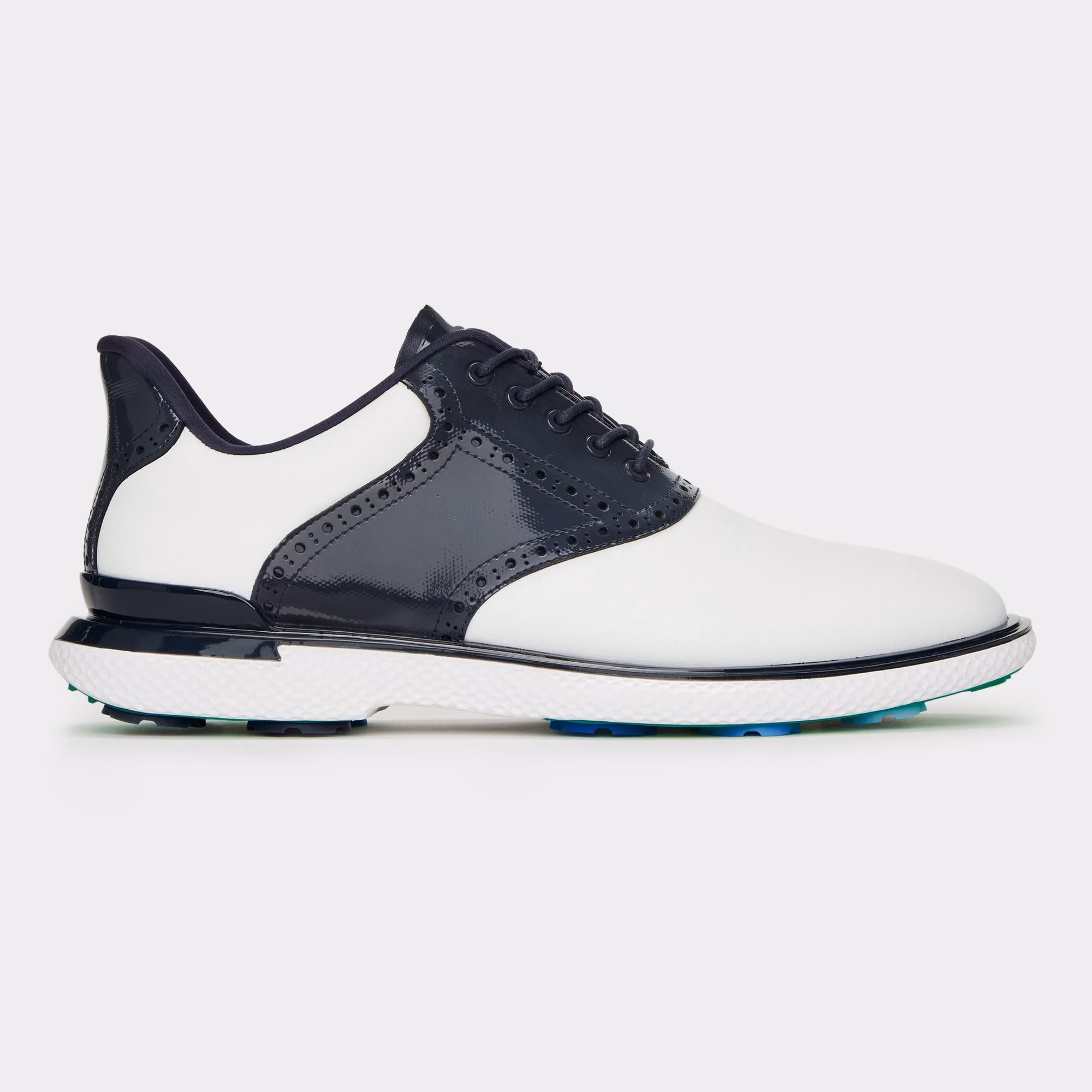 G/FOREPrior Generation - Men's Gallivan2r Saddle Spikeless Golf Shoe - White/Navy