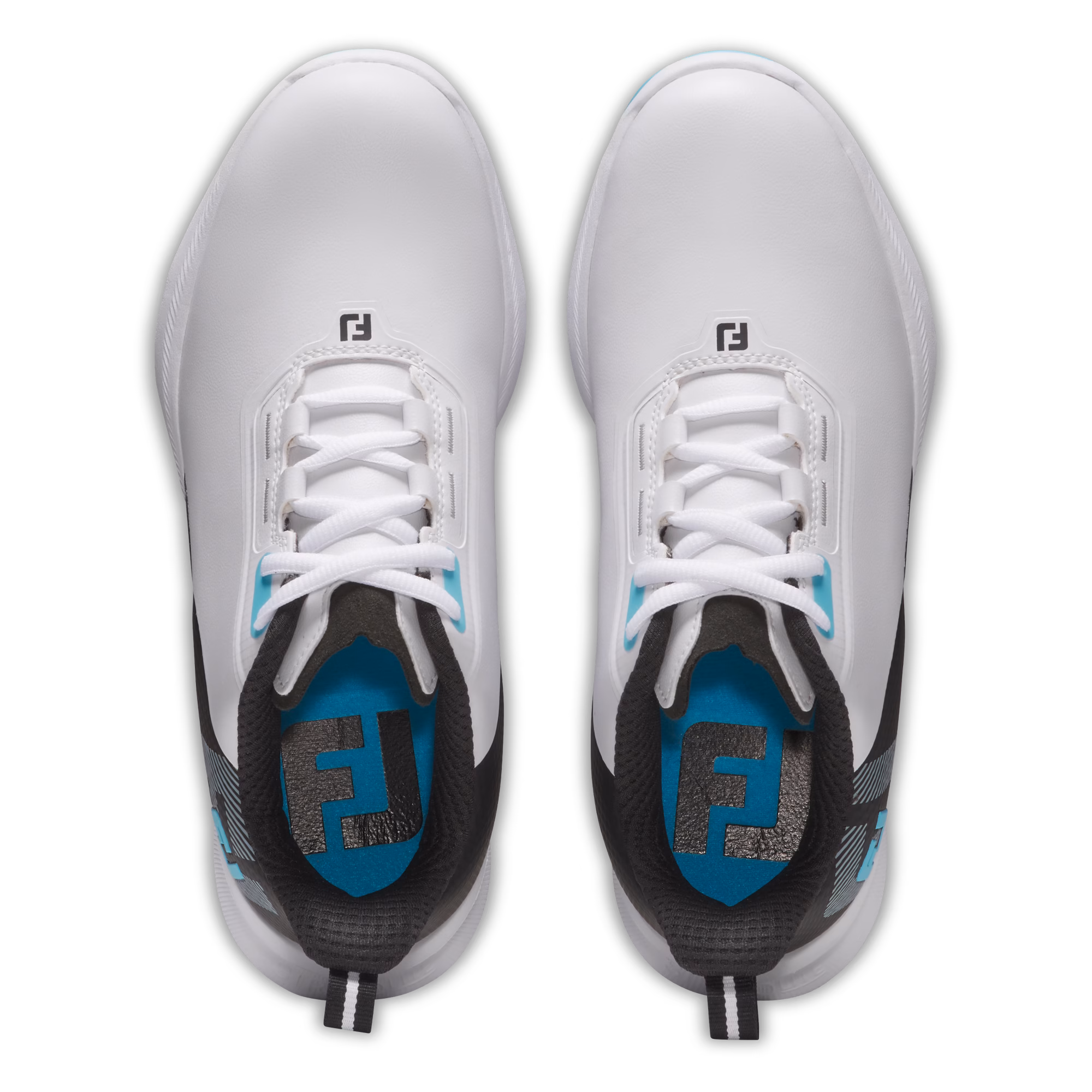 FOOTJOYJunior Fuel Spikeless Golf Shoe - White/Black/Blue