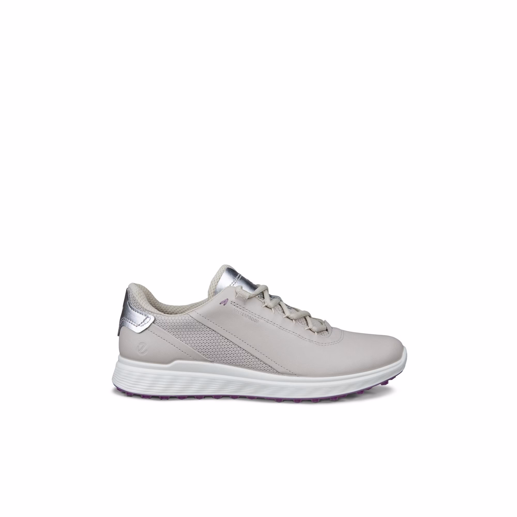 ECCOWomen's Golf S Casual Spikeless Golf Shoe - Grey/Purple