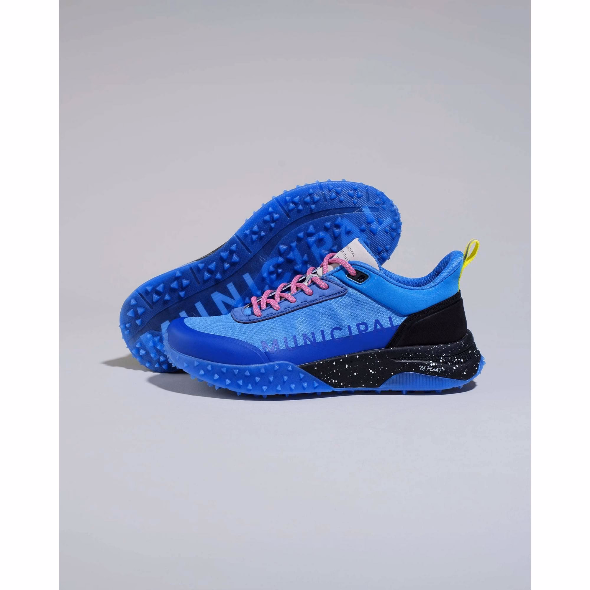 MUNICIPALMen's Sportcross ATG Spikeless Golf Shoe - Blue