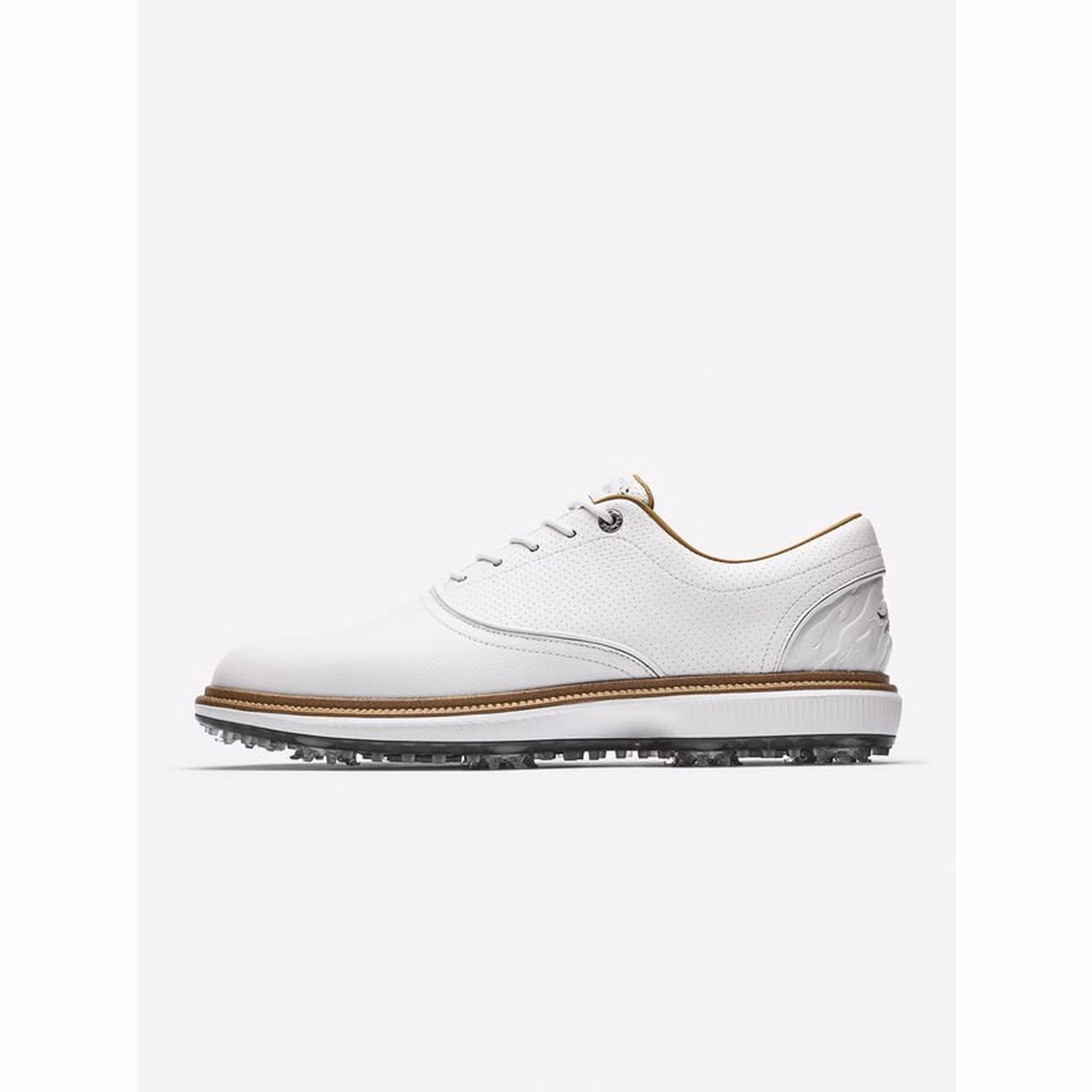 SUN DAY REDMen's Pioneer Cypress Spiked Golf Shoe - White
