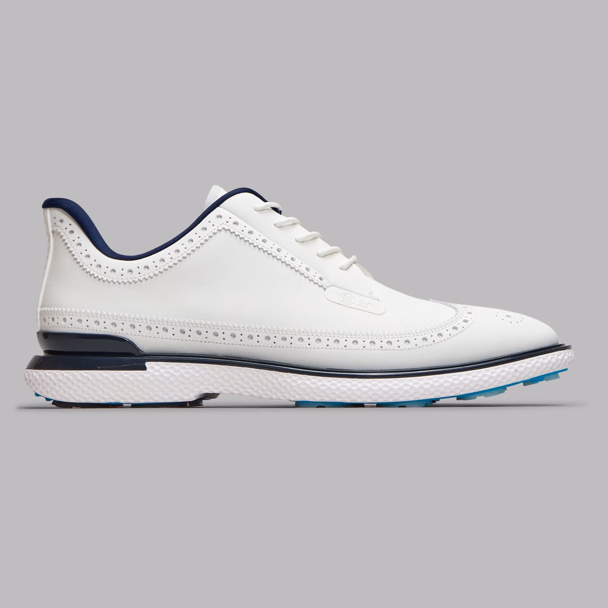 G/FOREMen's Gallivan2r Longwing Spikeless Golf Shoe - White/Navy