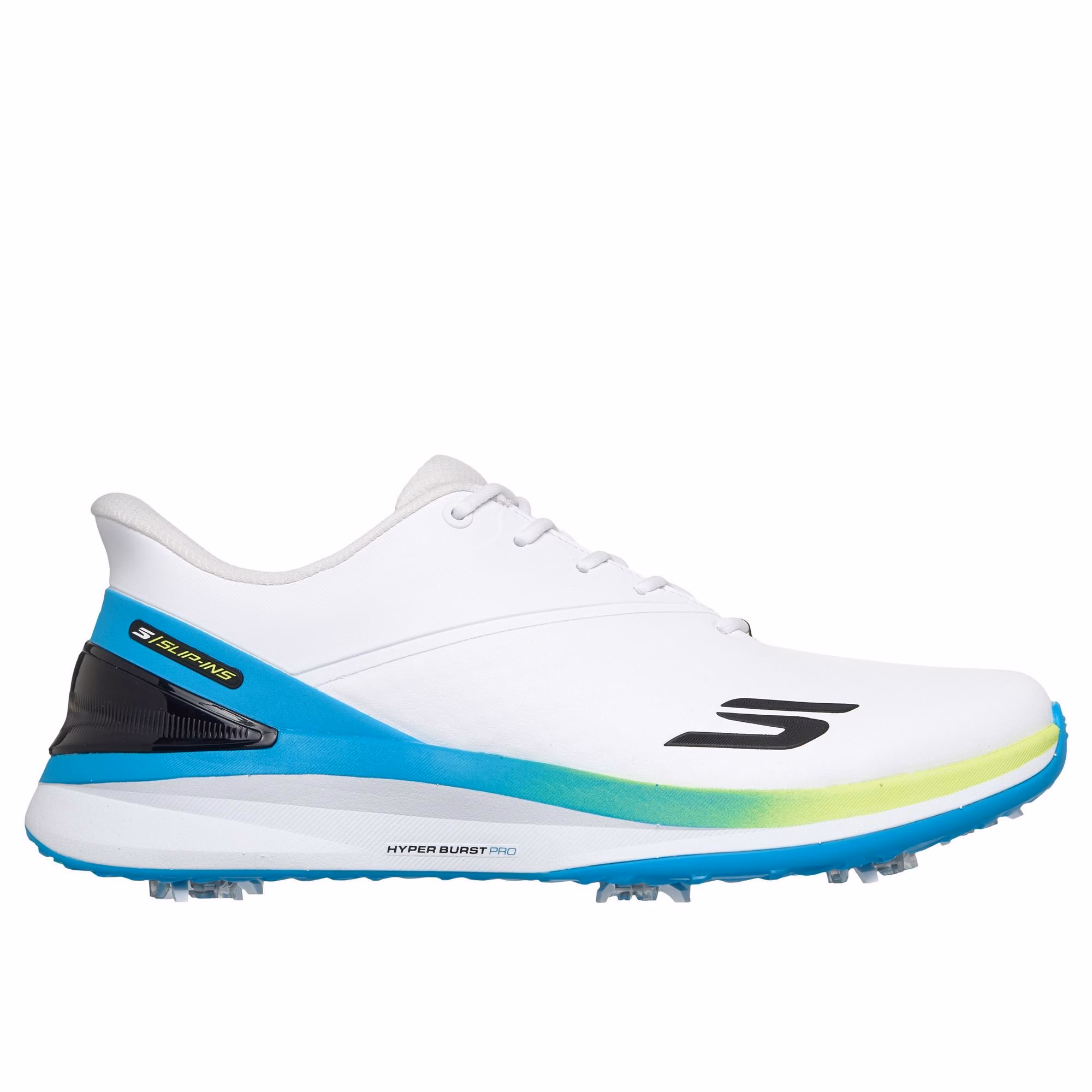 SKECHERSMen's Blade Tour SI Spiked Golf Shoe - White/Multi