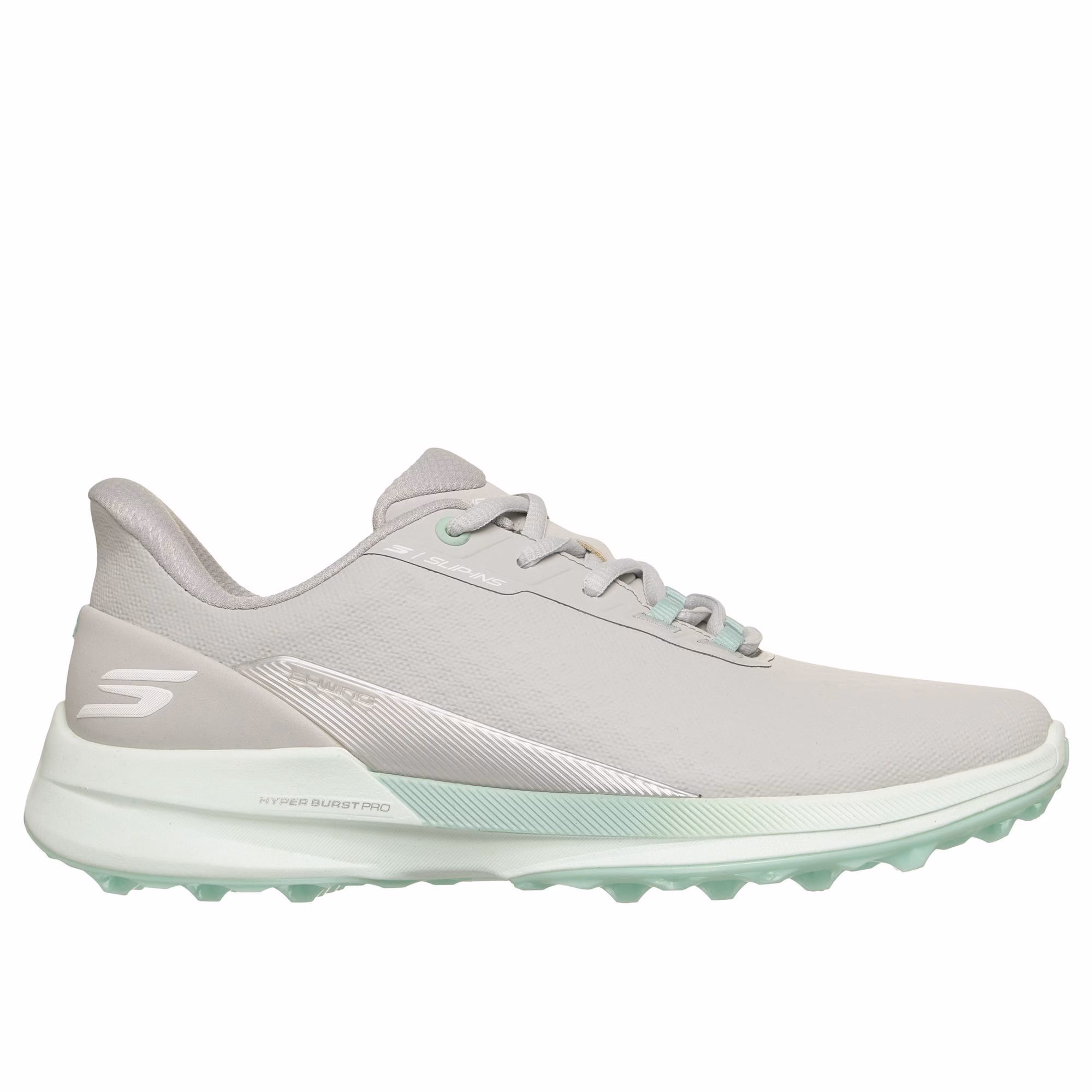 SKECHERSWomen's Pure SI Spikeless Golf Shoe - Grey/Aqua
