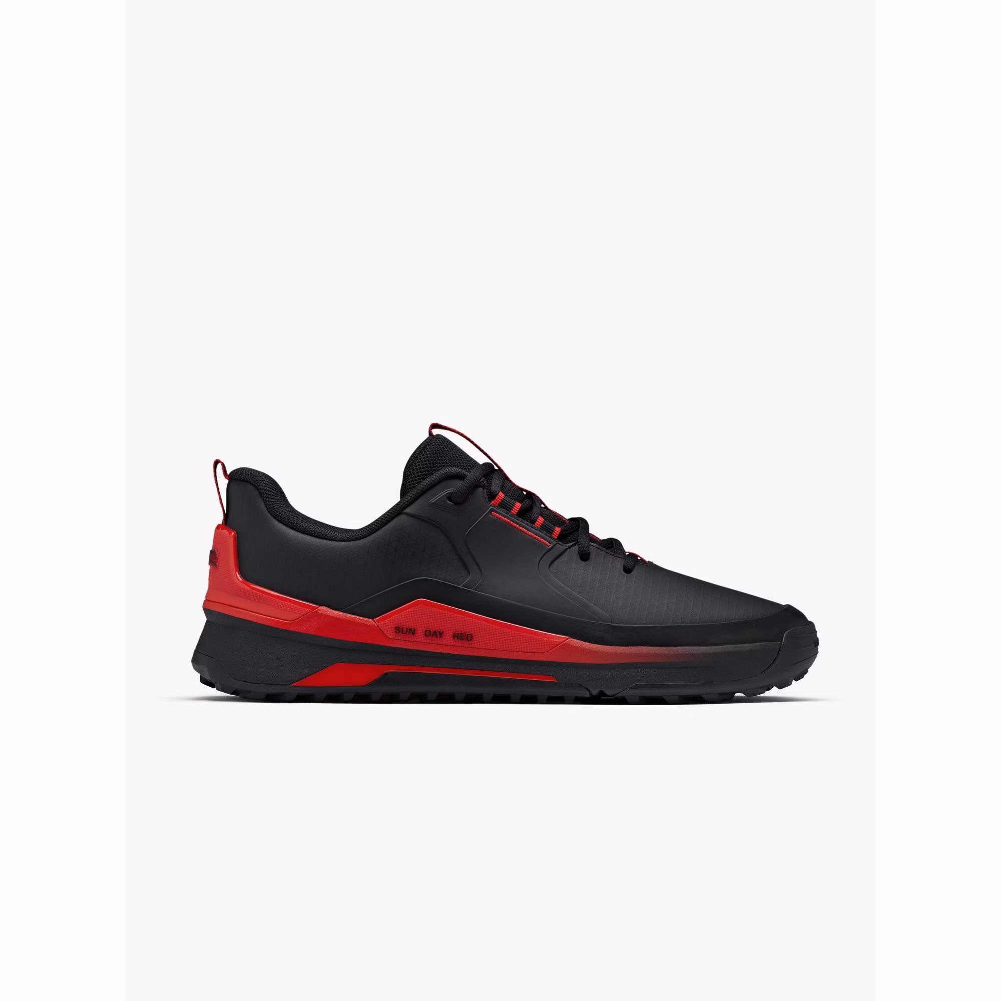 SUN DAY REDMen's Presidio Spikeless Golf Shoe - Black/Red
