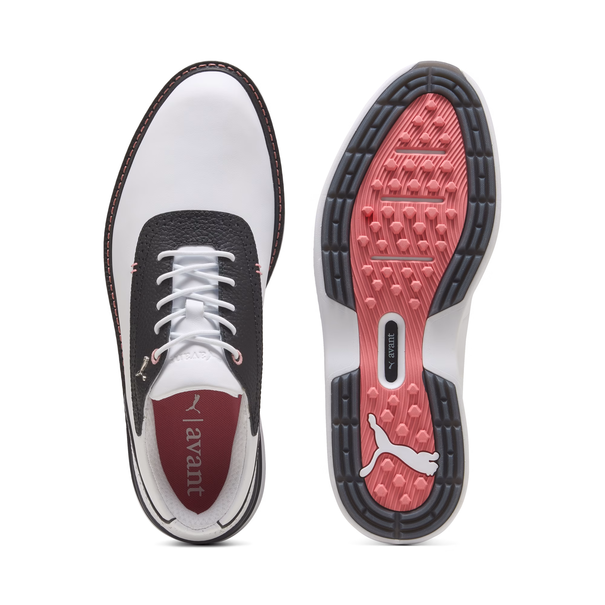 PUMAMen's Avant 2.0 Spikeless Golf Shoe - White/Black