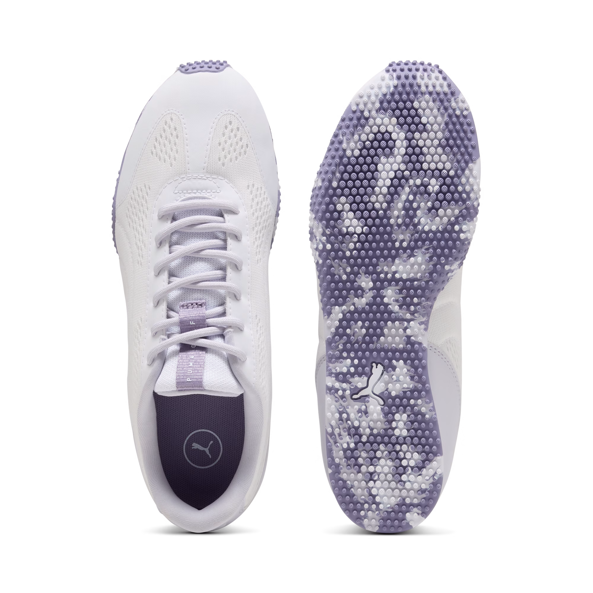 PUMAWomen's Monolite 2 Spikeless Golf Shoe - White/Lavender