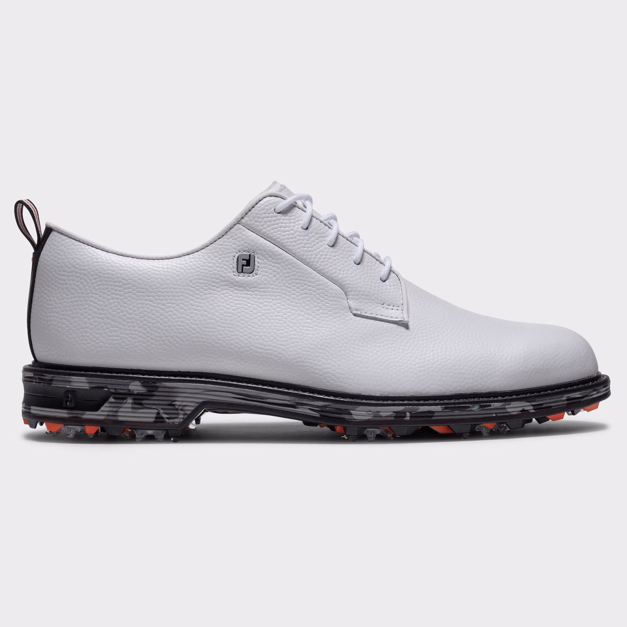FOOTJOYMen's Premiere Series Field Spiked Golf Shoe - White/Grey/Red