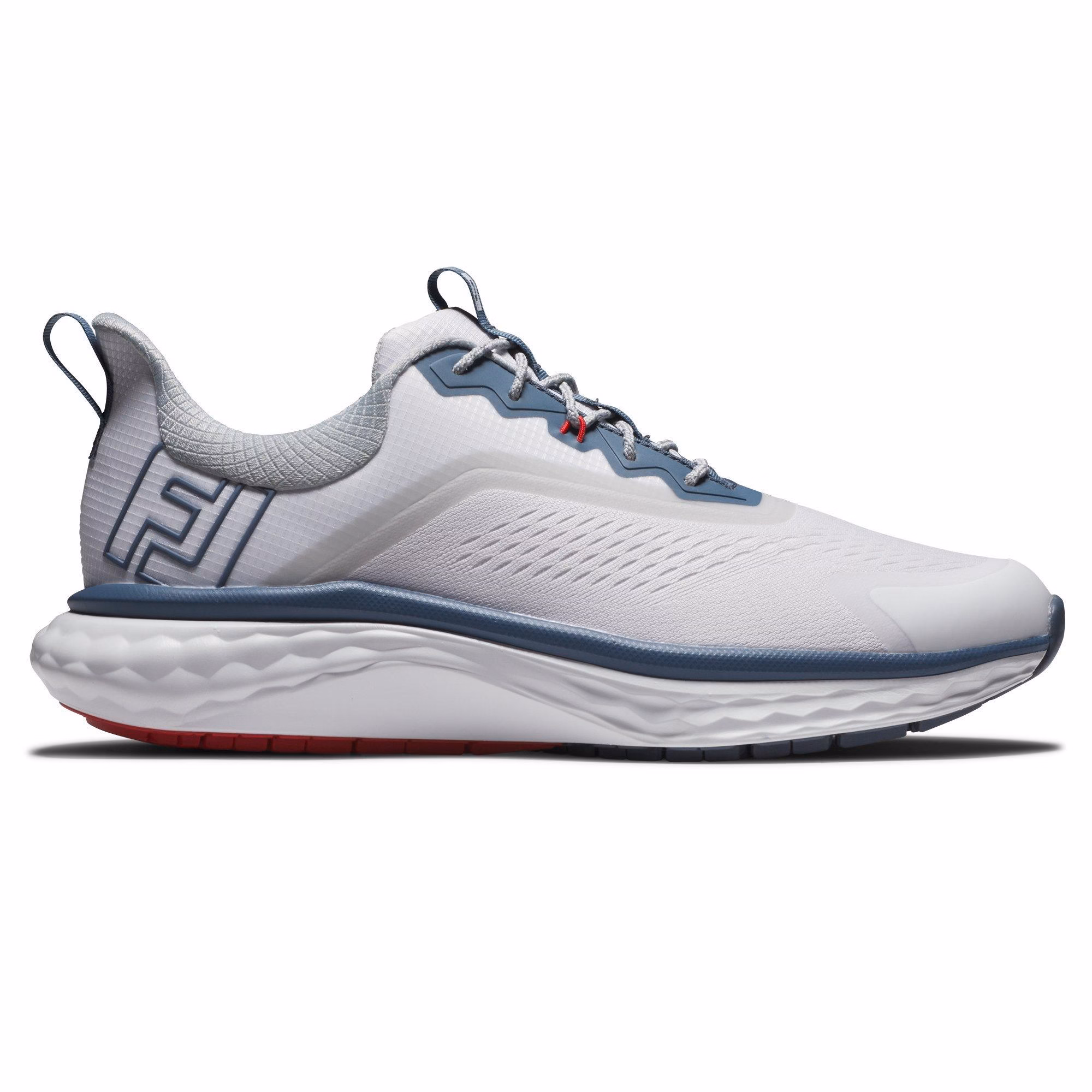 FOOTJOYPrior Generation - Men's Quantum Spikeless Golf Shoe - White/Blue/Red