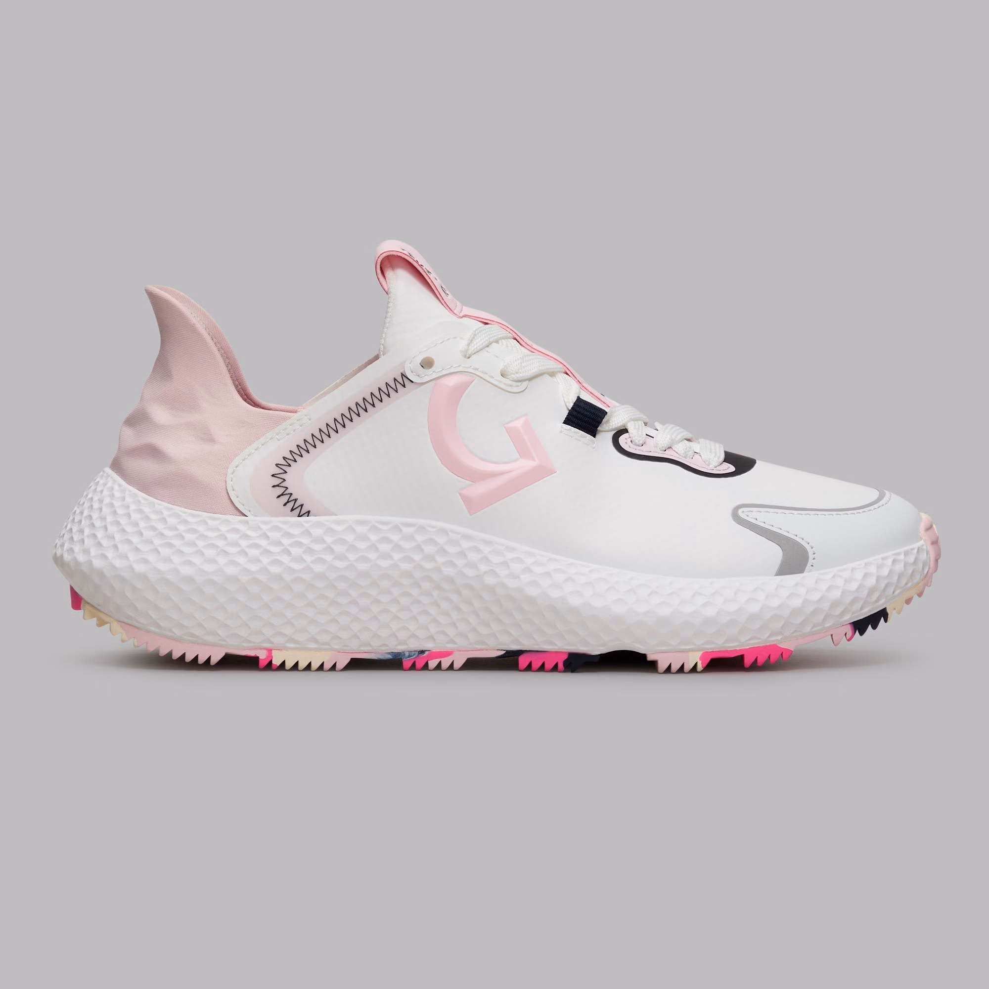 G/FOREWomen's MG4X2 Spikeless Golf Shoe - White/Pink